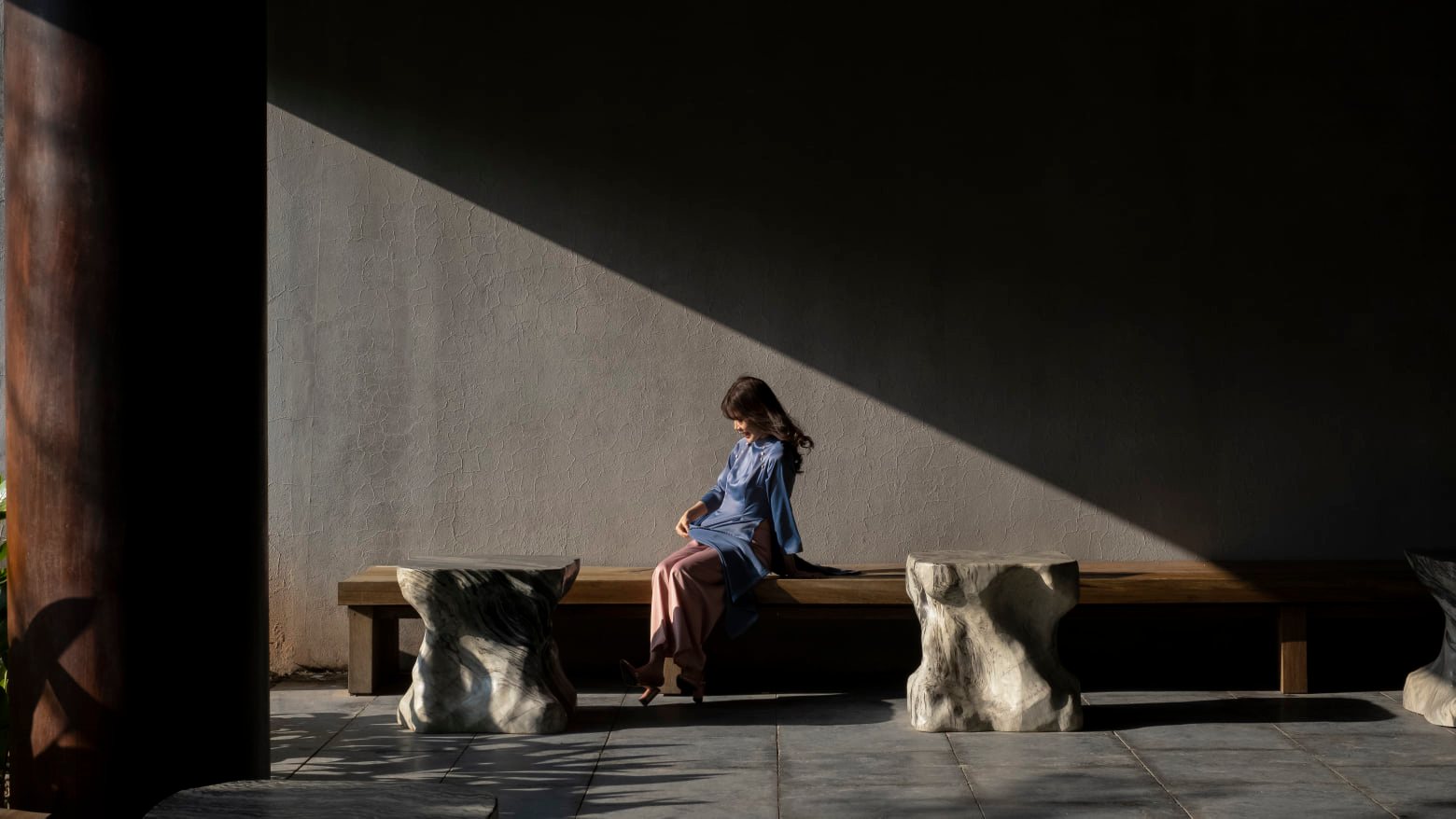 Into an Ancient Palace inspired by Tran Dynasty 13th century